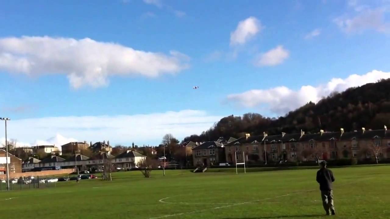 X525 QuadCopter Greenock Battery Park Feb 2014 YouTube