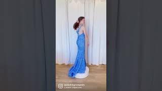 Blue Prom Dress Inspo