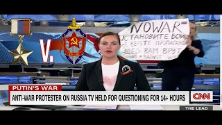 CNN : Russian TV journalist who protested Ukraine war on-air turns up in court 3/17/2022 5:44 AM PDT