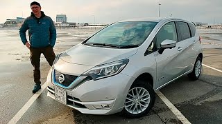 Лучше Теслы: Электрический Nissan E-Note Заряжает Себя Сам.