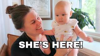 SHE'S HERE! BABY 5 BIRTH STORY