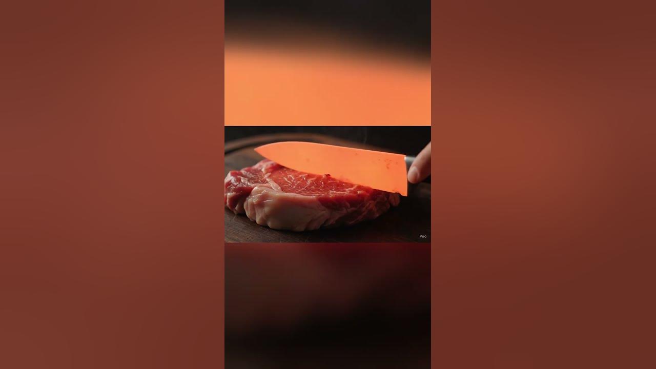 Steak sizzling ASMR
