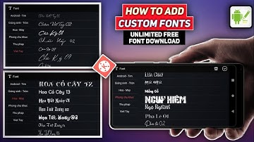 How To Add Custom Fonts In Kinemaster | Kinemaster New Fonts Add | Custom Fonts In Kinemaster Hindi