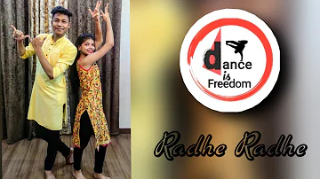 Basic Dance Steps on |Radhe Radhe||Dream Girl||Meet Bros||Amit Gupta|By Dance Is Freedom|