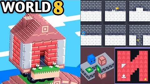 Fancade Gameplay World 8 Walkthrough (Android Game)