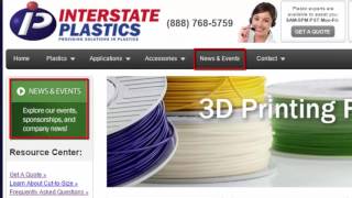 1.) Navigating the Interstate Plastics Home Page