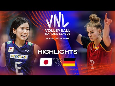 🇯🇵 JPN vs. 🇩🇪 GER - Highlights Week 2 | Women's VNL 2023