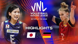 🇯🇵 JPN vs. 🇩🇪 GER - Highlights Week 2 | Women's VNL 2023