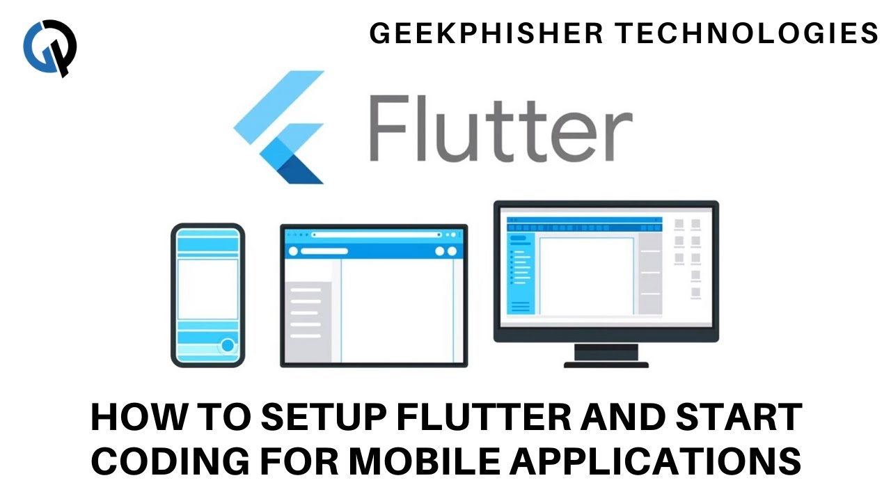 HOW TO SETUP FLUTTER AND START CODING FOR MOBILE APPLICATIONS - YouTube