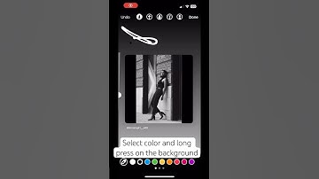 Change story background color on instagram 2025