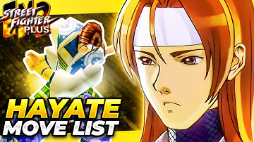 HAYATE MOVE LIST - Street Fighter EX2 Plus (SFEX2P)
