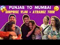 Punjab to mumbai vlog  surprise vlog  atrangz tour  nandani batta