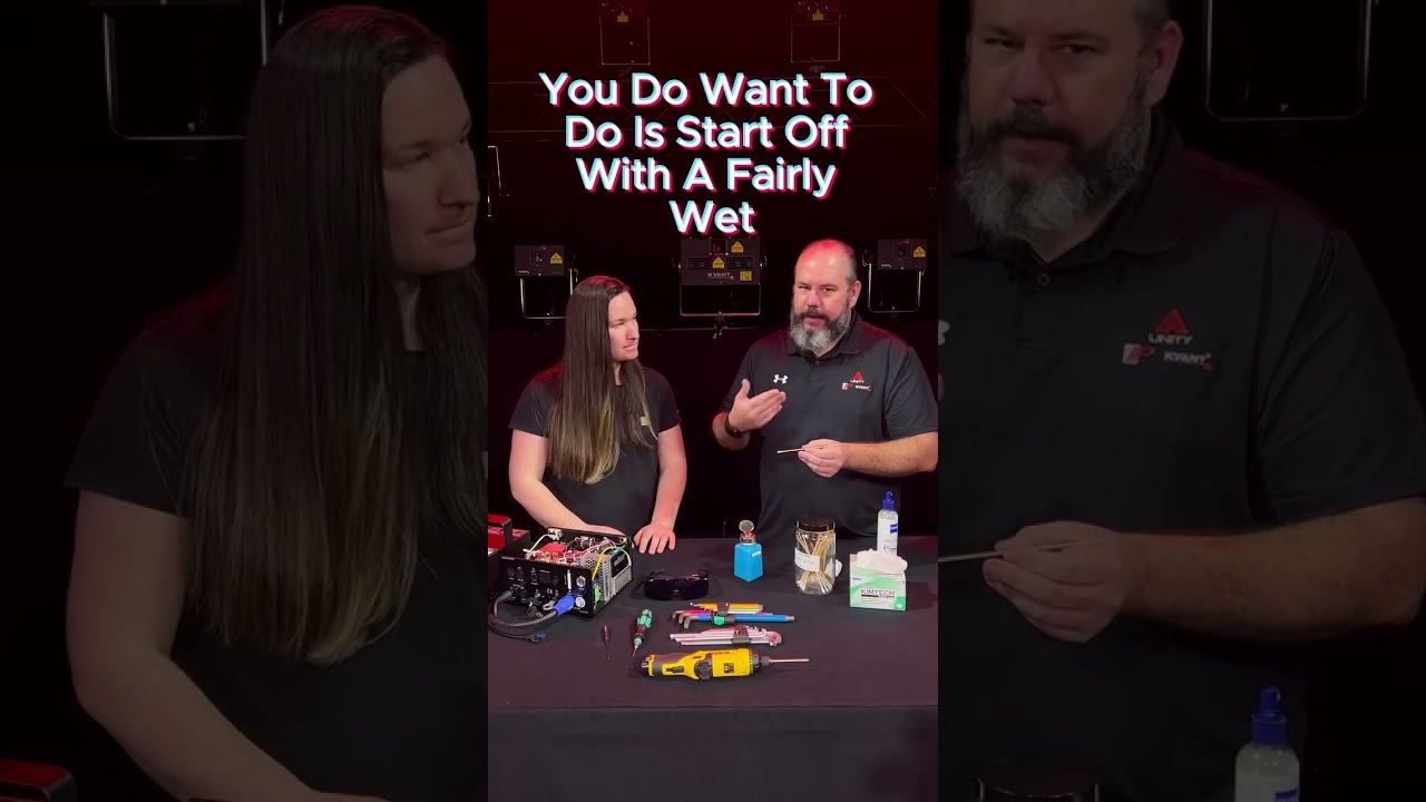 Cleaning Laser Optics 🔍🧼