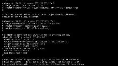 Triển khai dịch vụ DHCP trên Ubuntu Server 12 04
