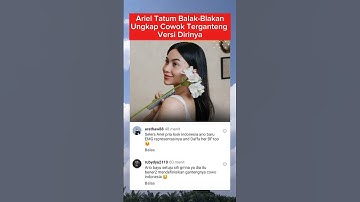 ARIEL TATUM BLAK-BLAKAN UNGKAP  COWOK TERGANTENG VERSI DIRINYA #arieltatum #gosipartis
