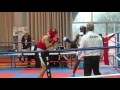 Ko technique combat boxe amateur a la pommeraye premier ko 81kg