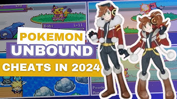 10 Best Pokémon Unbound Cheats in 2024 Unbound Cheats 🎮🚀#pokemon #pokemoncoders #megaevolution #gba