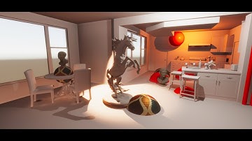 LUMINA GI new mode for casting spot & point light GI in environment, together with mesh & sun lights