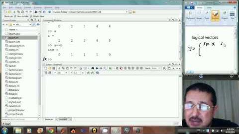 Learn Matlab in Arabic | 20 | Logical Vectors