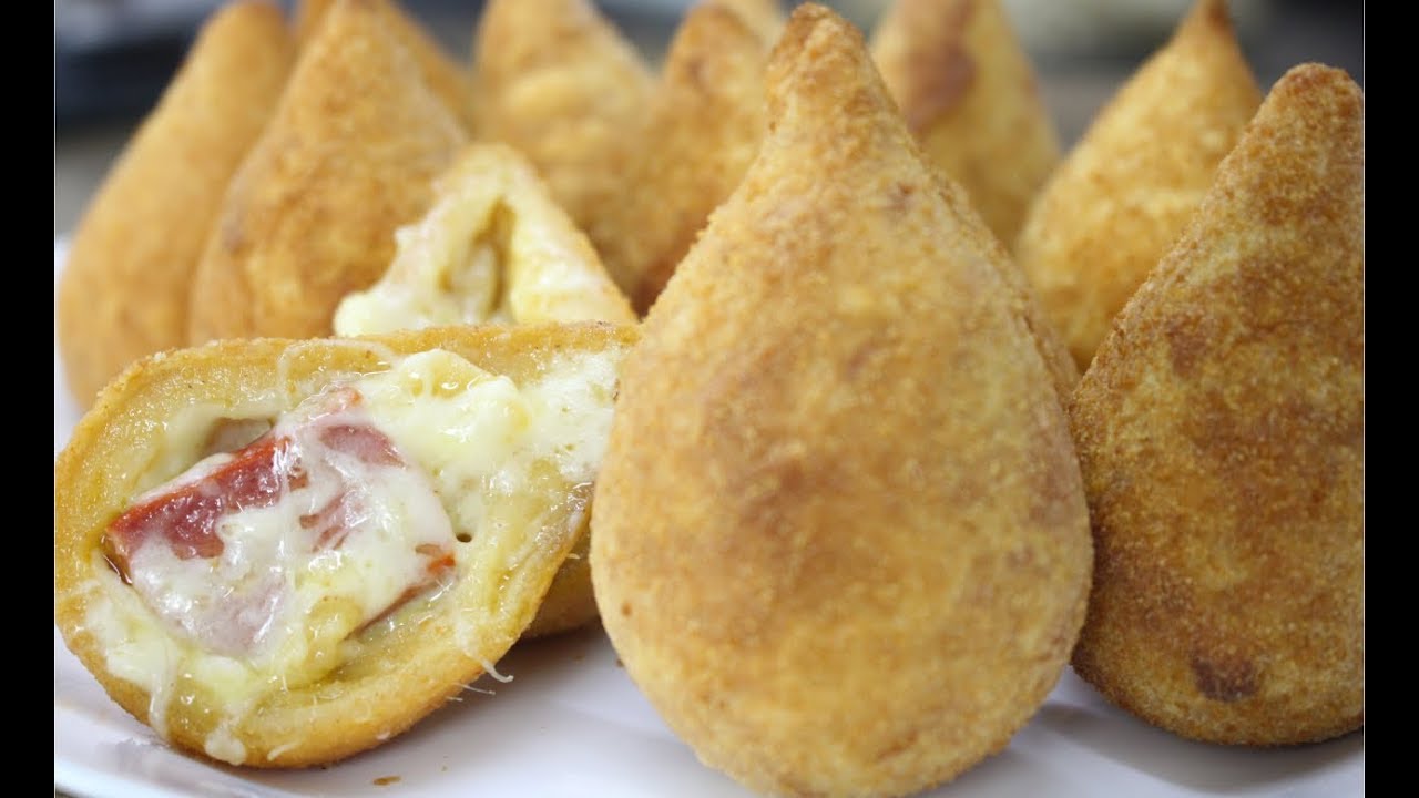 COXINHA DIFERENTE E DELICIOSA