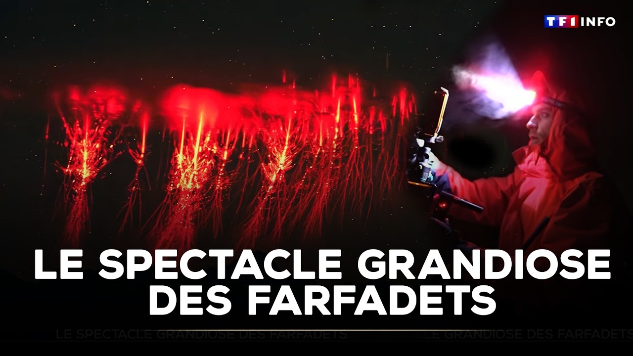 Phénomène météo rare : le spectacle grandiose des farfadets｜TF1 INFO