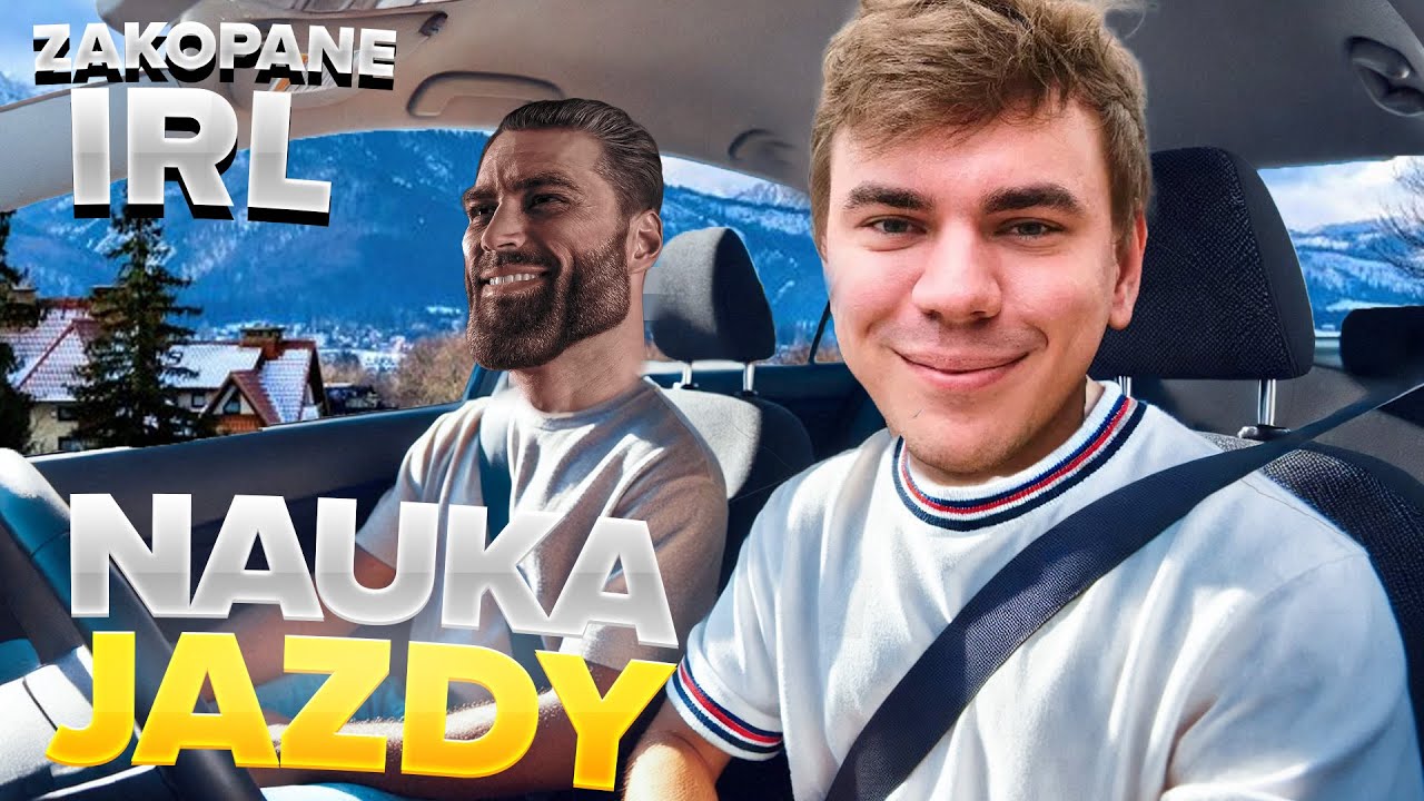 NAUKA JAZDY Z INSTRUKTOREM - JAK DOBRYM KIEROWCĄ JEST BRUS?