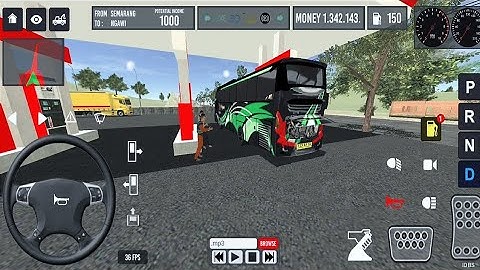 IDBS Bus Simulator • Semarang - Ngawi • Android Gameplay • Mobile Gameplay