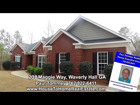 238 MAGGIE WAY, Waverly Hall, GA home video tour