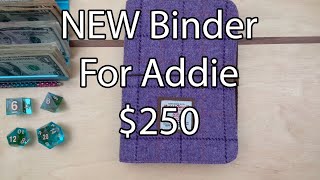 **NEW** Binder For Addie! | Cash Stuffing | Savings Challenges | $250 | College Graduation Gift