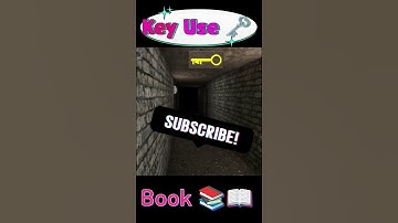 How To Use Key🗝️ And I Found Book 📚📖 In The Child Of Slendrina | #slendrina #horrorgame #shortvideo