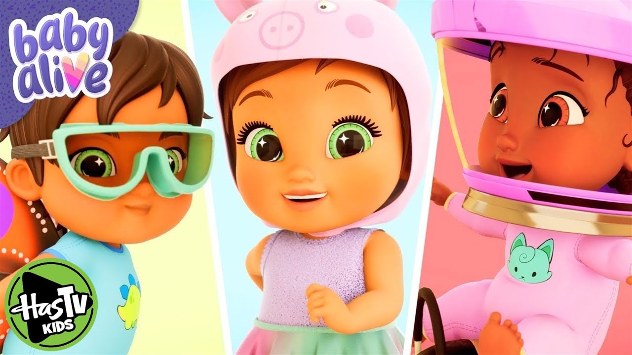 Baby Alive Official 💀 A Spooky Halloween Dress Up 💫 Kids Videos 💕 |
