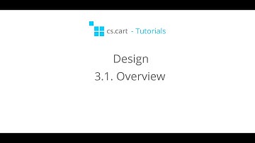 CS-Cart Tutorials. eCommerce Store Design - CS-Cart Solution Overview