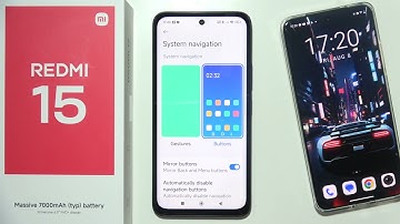 REDMI 15: Hoe je navigatie met 3 knoppen inschakelt