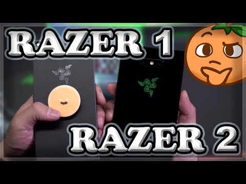 Razer Phone 1 Vs Razer Phone 2 Comparison & Water Test with Clash Royale 🍊