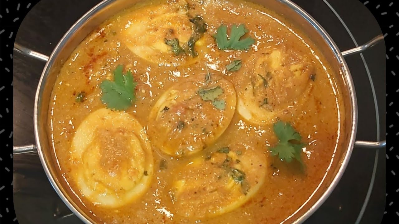 Simple&Easy Egg Gravy ️Egg GravySideDish for Chapati,Naan,Dosa,Idly