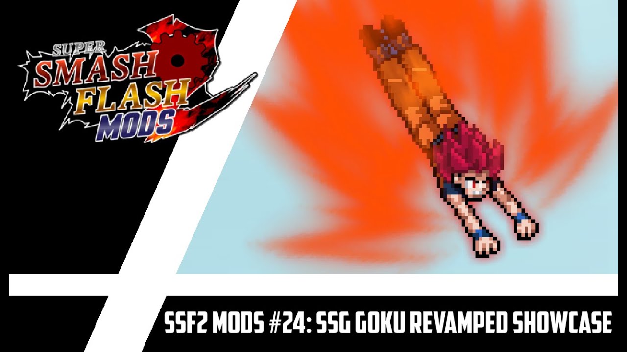 SSF2 Mods #24: SSG Goku Revamped Showcase - YouTube