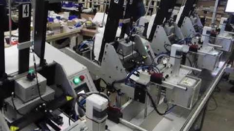 4 Station XM Batch Count & Collating Envelopes with Dual Stage Dropper