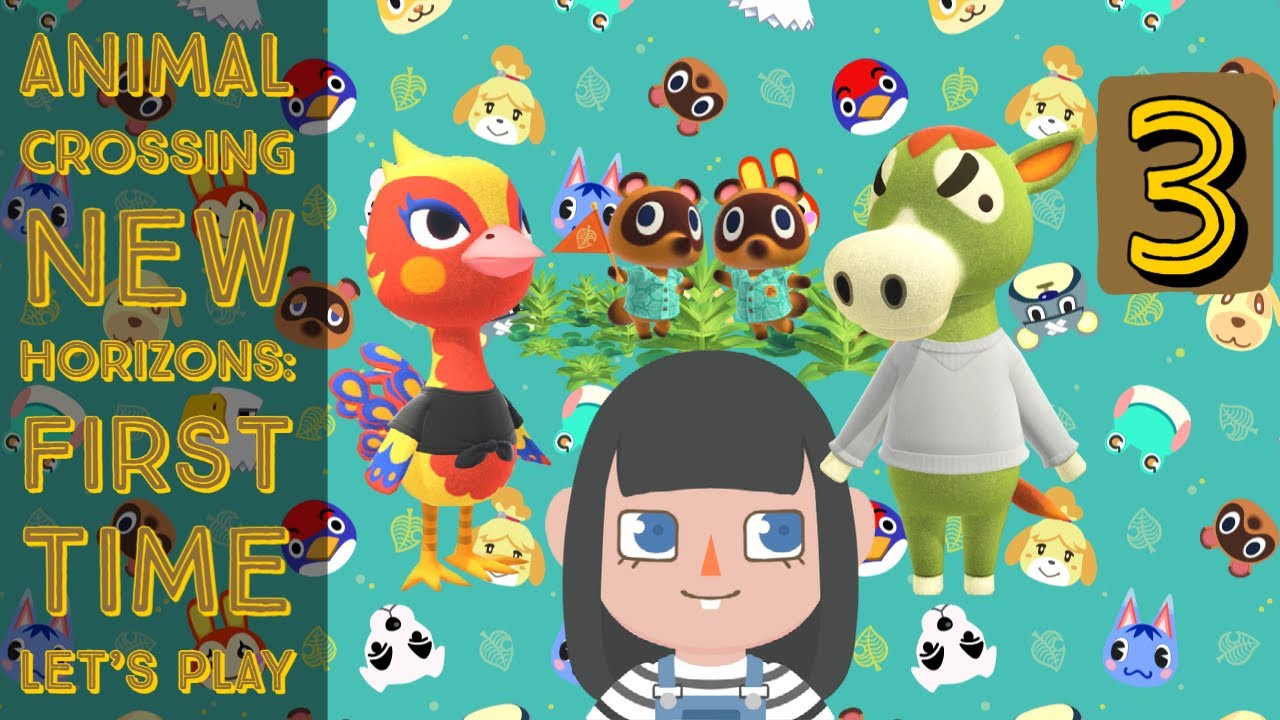 ACNH FIRST TIME Let's Play! [3]