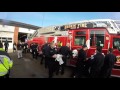 New Skokie Fire Tower Ladder Wet Down Ceremony