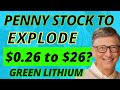 Bill Gates Backs This $0.26 Penny Stock To Disrupt Lithium Mining | 100X Upside Potential HURRY! 🚀🚀🚀