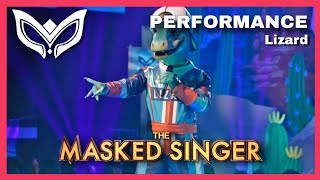 Ep. 4 Lizard Sings "Scooby-Doo" | The Masked Singer | Season 11