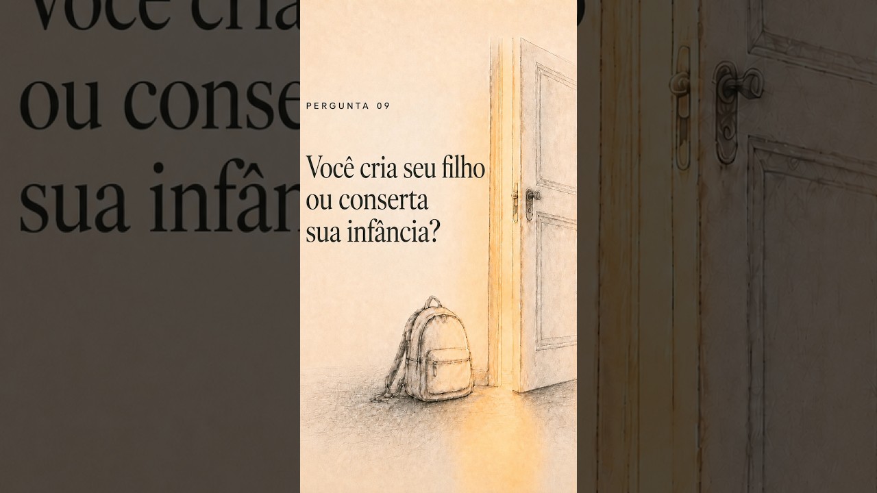 Você está criando seu filho — ou consertando a *sua* infância?