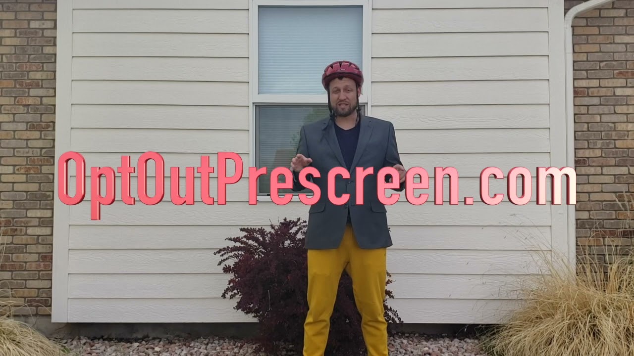 OptOutPrescreen com - YouTube