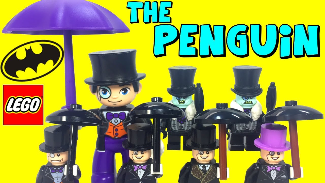 LEGO Penguin Minifigure Comparison DC Batman Collection ????