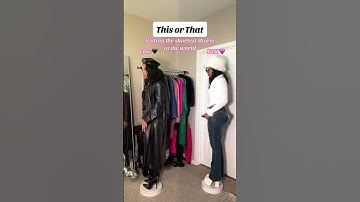 This or That Styling the shortest shorts in the world