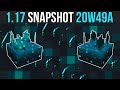 Minecraft 1.17 Snapshot 20w49a The Sculk Sensor Is Here! Also Dripstone Caves...
