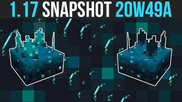 Minecraft 1.17 Snapshot 20w49a The Sculk Sensor Is Here! Also Dripstone Caves...