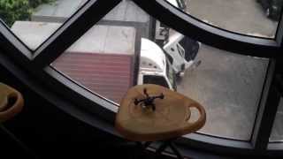 Test Landing Hubsan X4 Microcopter