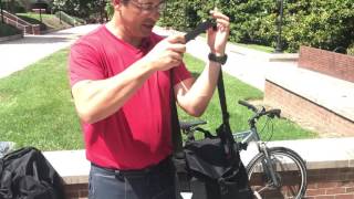 Downtube Folding Bike Headtube Bag Features screenshot 4