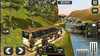 Play as an army bus driver n drive military coach on deadliest tracks of world.Army #viral #video #3 screenshot 1
